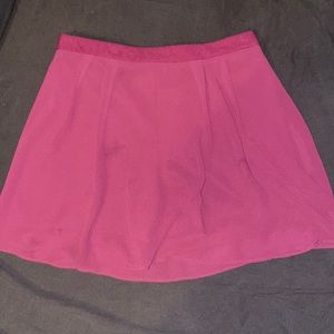 Burgundy skirt